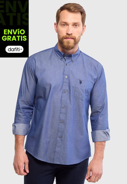 Camisa U.S. POLO ASSN. Azul