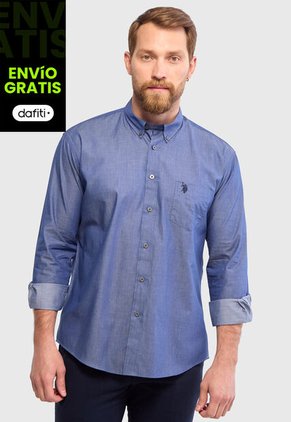 Camisa U.S. POLO ASSN. Azul