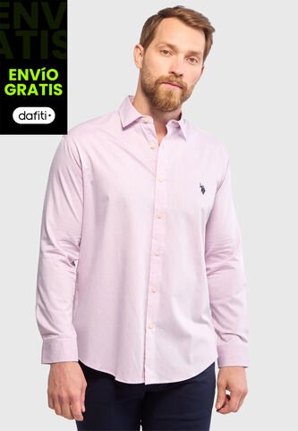 Camisa U.S. POLO ASSN. Rosa US Polo Assn