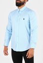 Camisa Celeste Us Polo Assn de US Polo Assn