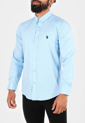 Camisa Celeste Us Polo Assn