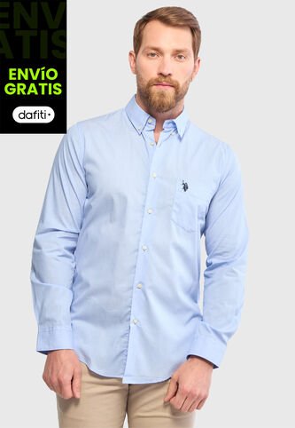 Camisa U.S. POLO ASSN. Celeste US Polo Assn