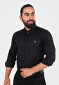Camisa Negro Us Polo Assn de US Polo Assn