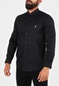 Camisa Negro Us Polo Assn de US Polo Assn