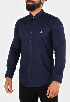 Camisa Azul Navy Us Polo Assn