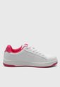 Tenis Lifestyle Blanco-Fucsia Us Polo Assn de US Polo Assn