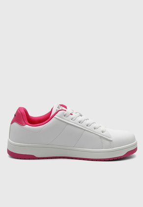 Tenis Lifestyle Blanco-Fucsia Us Polo Assn