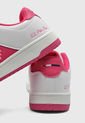 Tenis Lifestyle Blanco-Fucsia Us Polo Assn de US Polo Assn