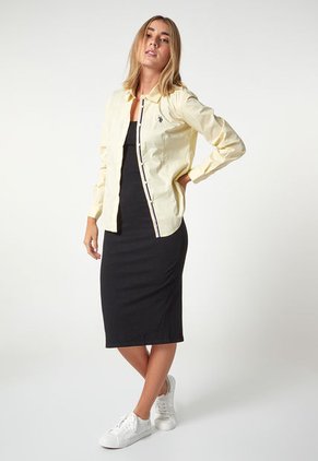 Camisa Amarillo Pastel Us Polo Assn