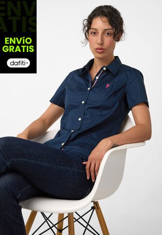 Camisa  U.S. POLO ASSN. Azul US Polo Assn