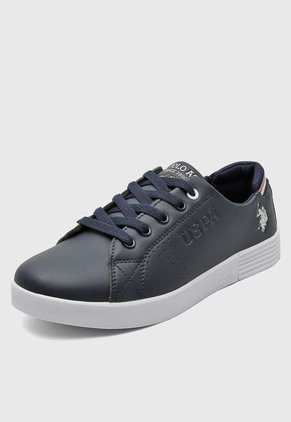 Tenis Lifestyle Azul Navy-Blanco Us Polo Assn