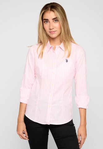 Camisa U.S. POLO ASSN. Rosa US Polo Assn