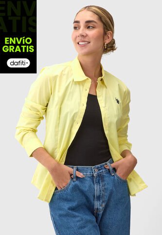 Camisa  U.S. POLO ASSN. Amarillo US Polo Assn