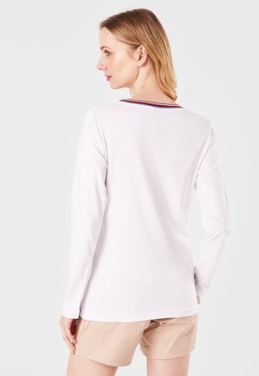 Camiseta Blanco-Azul-Rojo Us Polo Assn