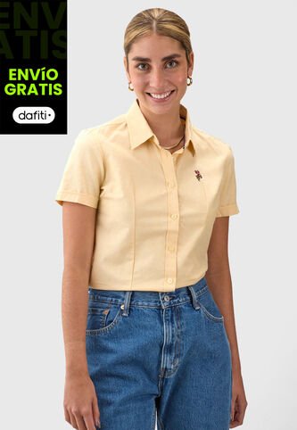 Camisa U.S. POLO ASSN. Amarillo US Polo Assn