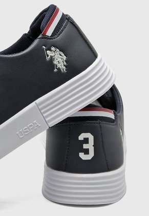 Tenis Lifestyle Azul Navy-Blanco Us Polo Assn