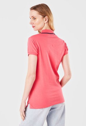 Camiseta Polo Rosa-Azul Us Polo Assn