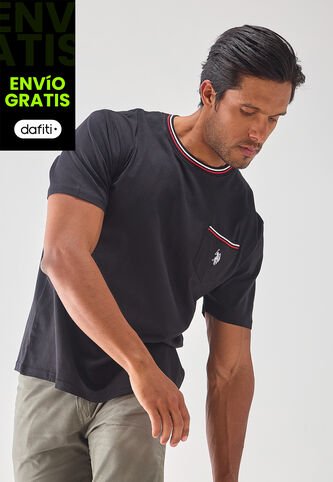 Camiseta U.S. POLO ASSN. Negro US Polo Assn