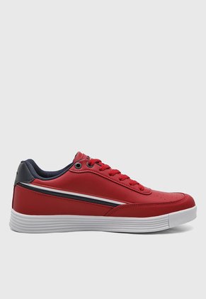 Tenis Lifestyle Rojo-Blanco-Azul Us Polo Assn