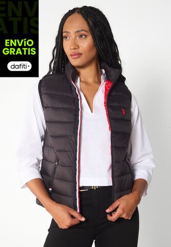 Chaleco Acolchado U.S. POLO ASSN. Negro US Polo Assn