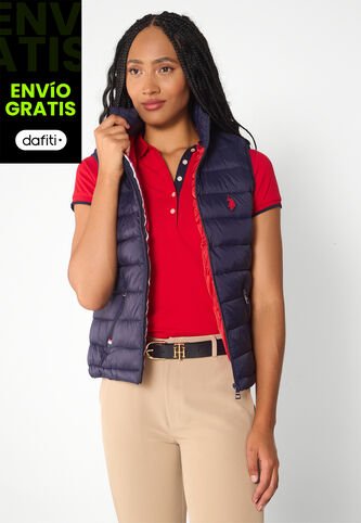 Chaleco Acolchado U.S. POLO ASSN. Azul US Polo Assn