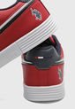 Tenis Lifestyle Rojo-Blanco-Azul Us Polo Assn de US Polo Assn