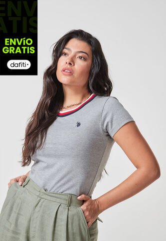 Camiseta U.S. POLO ASSN. Gris US Polo Assn