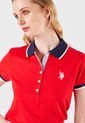 Polo Blanco-Azul-Rojo Us Polo Assn de US Polo Assn