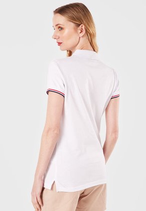 Camiseta Polo Blanco-Dorado-Azul-Rojo Us Polo Assn