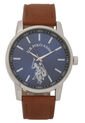 Reloj Café-Azul-Plateado Us Polo Assn de US Polo Assn