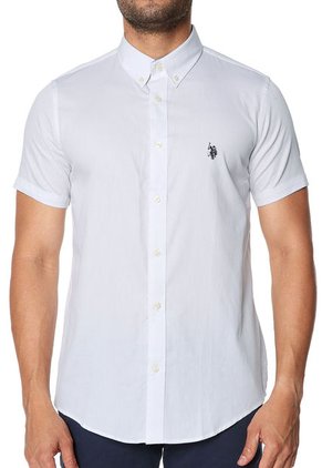 Camisa Us Polo Assn Blanco