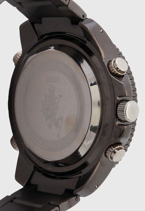 Reloj Negro-Rojo Us Polo Assn
