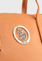 Bolso U.S. POLO ASSN. Camel de US Polo Assn