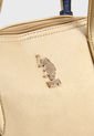 Bolso U.S. POLO ASSN. Dorado de US Polo Assn