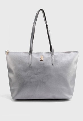 Bolso U.S. POLO ASSN. Plateado