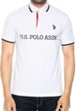 Polo Blanco-Azul Us Polo Assn de US Polo Assn