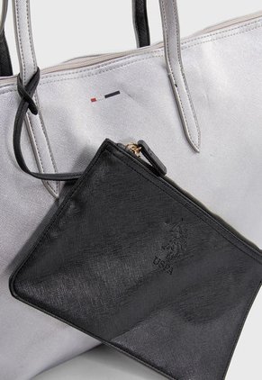 Bolso U.S. POLO ASSN. Plateado