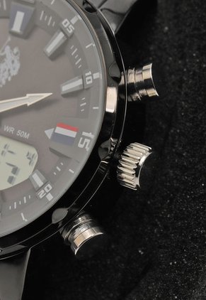 Reloj Gris-Negro Us Polo Assn