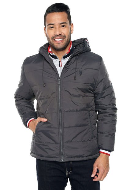 Chaqueta Gris Us Polo Assn