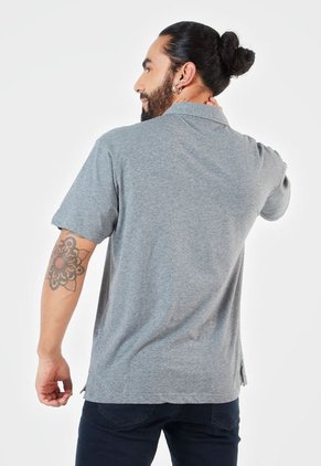 Polo Gris-Vinotinto Us Polo Assn