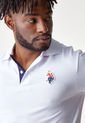 Polo Blanco-Azul-Rojo Us Polo Assn de US Polo Assn