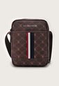 Bolso Manos Libres Café-Terracota-Plateado Us Polo Assn de US Polo Assn