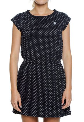Vestido Azul Us Polo Assn