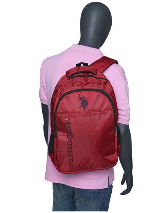Morral  Vinotinto-Negro  US Polo Assn