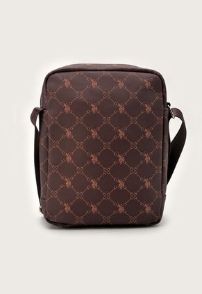 Bolso Manos Libres Café-Terracota-Plateado Us Polo Assn