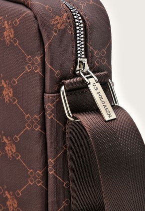 Bolso Manos Libres Café-Terracota-Plateado Us Polo Assn