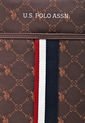 Bolso Manos Libres Café-Terracota-Plateado Us Polo Assn de US Polo Assn