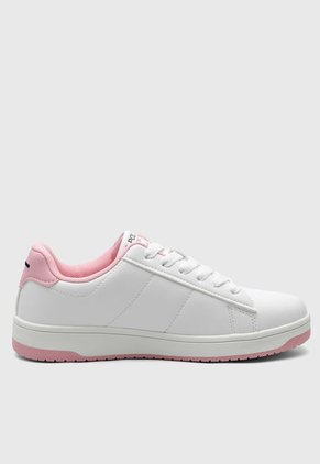 Tenis Lifestyle Blanco-Rosa Us Polo Assn