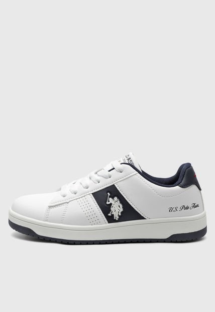 Tenis Lifestyle Blanco-Azul Navy Us Polo Assn