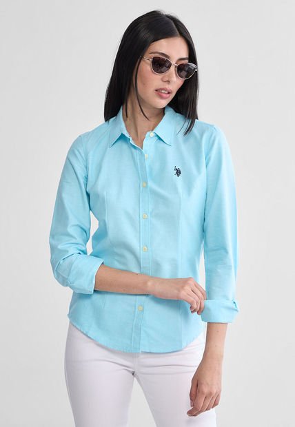 Camisa Azul Claro US POLO ASSN